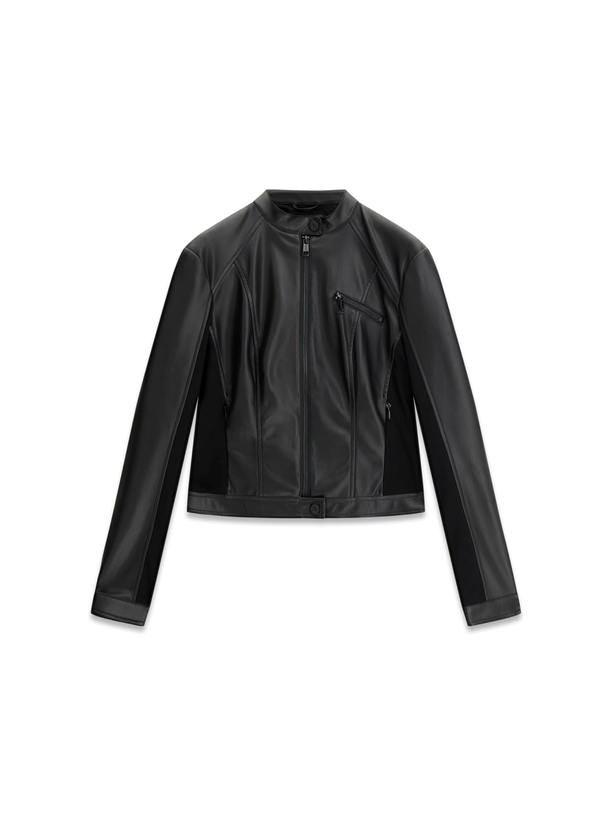GUESS - Chaqueta de entretiempo 'W4YL04WE480' en negro: frente