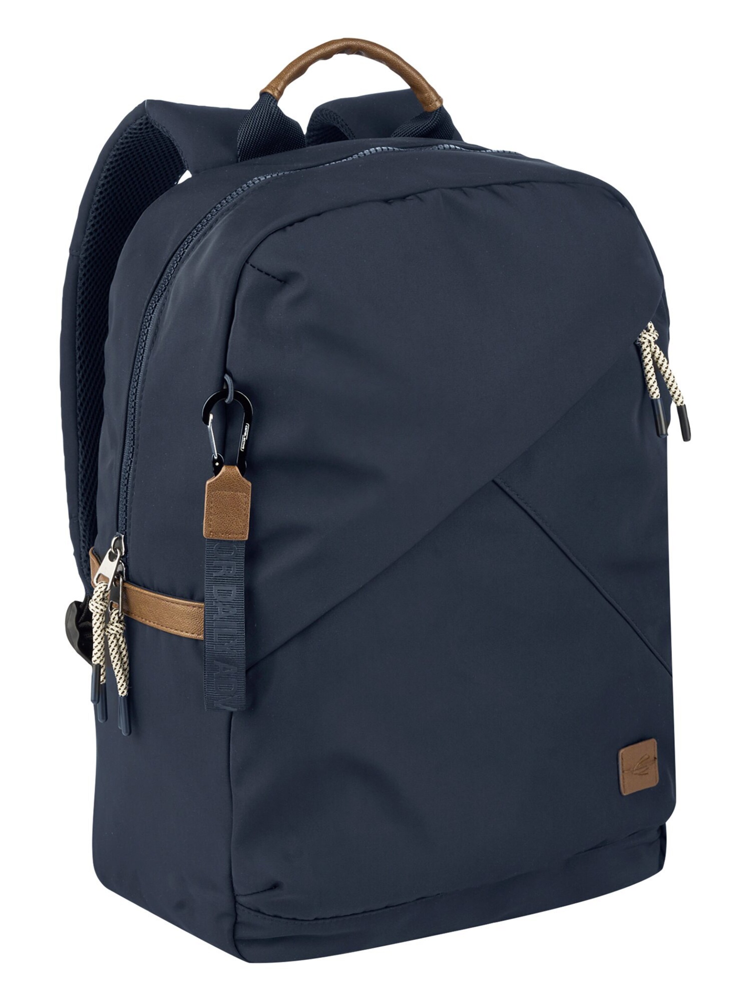 Zaino 'AURUM' di CAMEL ACTIVE in blu: frontale