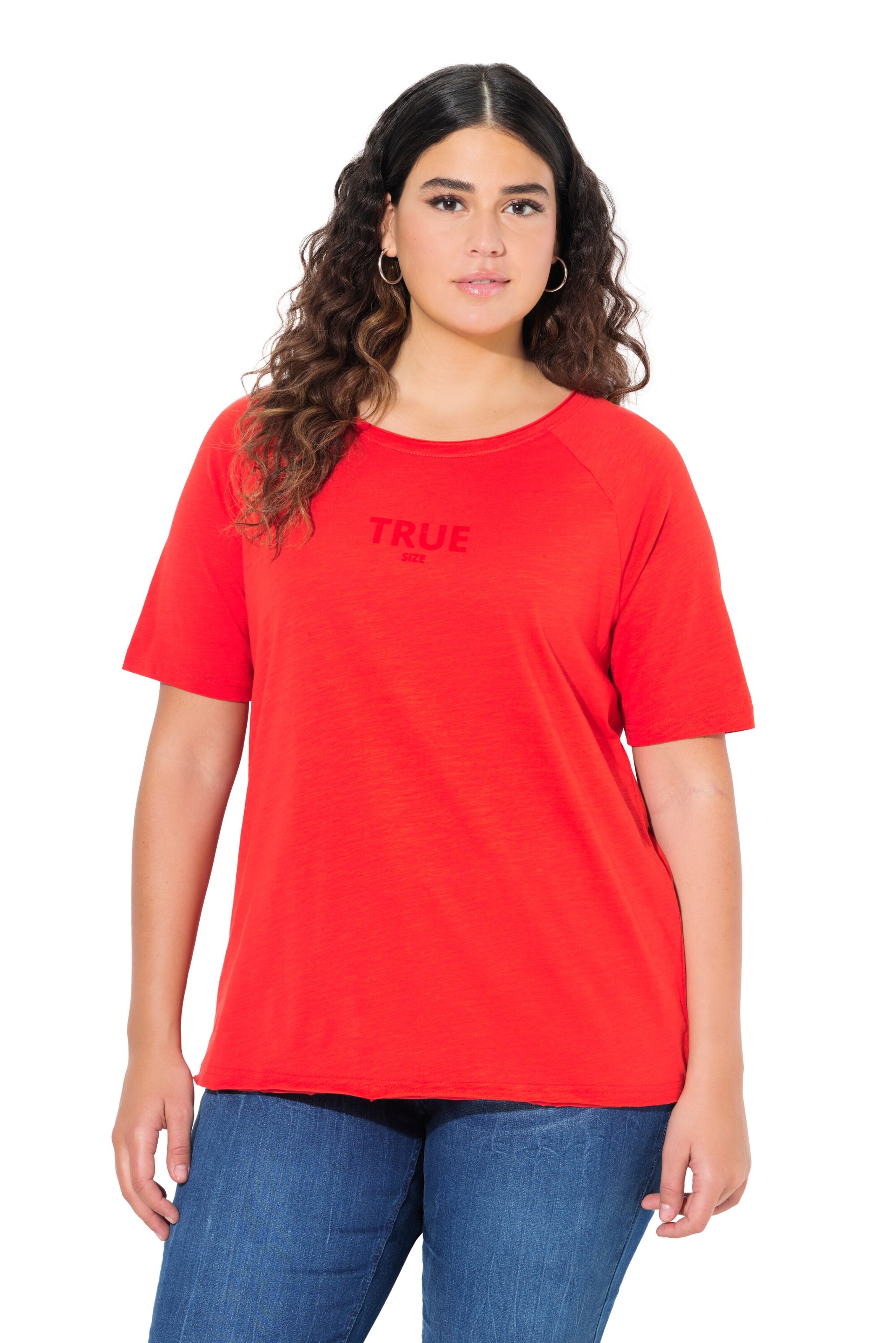 Ulla Popken Shirt in Red: front