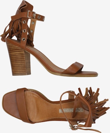 Buffalo London Sandalen 39 in Braun: Vorderseite