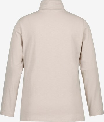 T-shirt Ulla Popken en beige