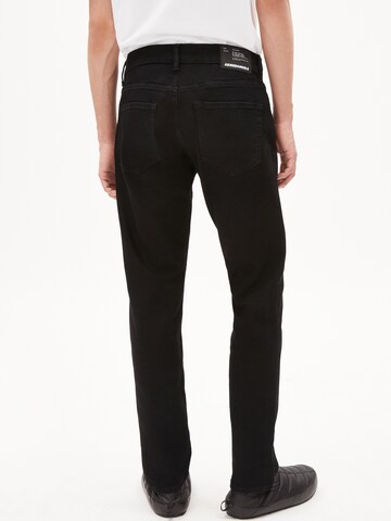 ARMEDANGELS Slim fit Jeans 'Iaan' in Black