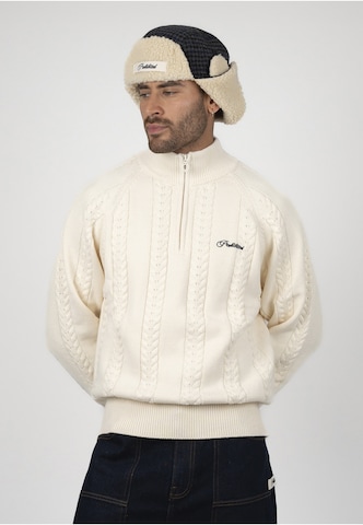 Prohibited Sweater in Beige: front