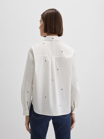Mavi Blouse in White