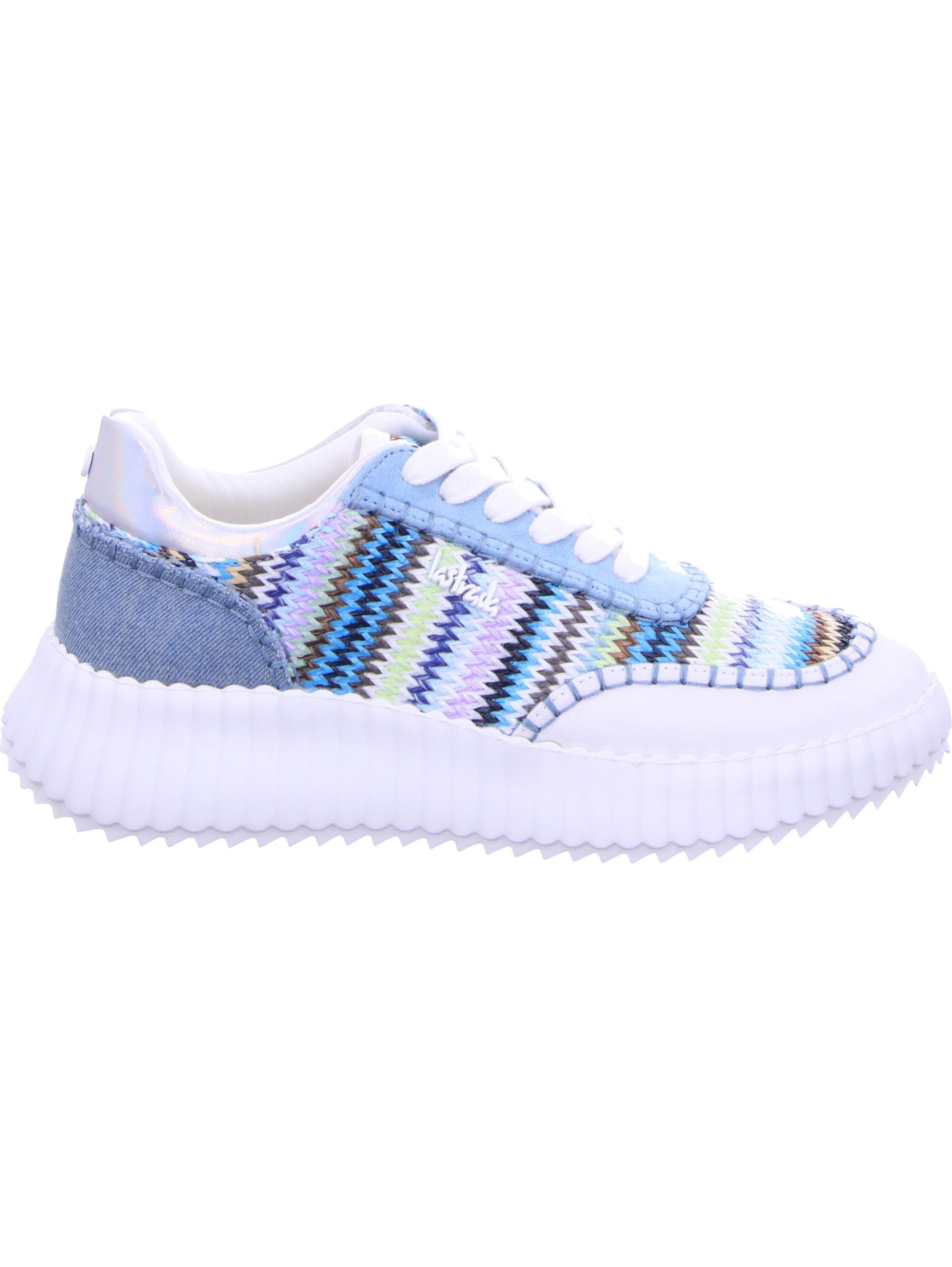 LA STRADA Platform trainers in Blue
