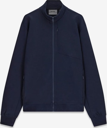 GUESS Sweatjacke in Blau: Vorderseite