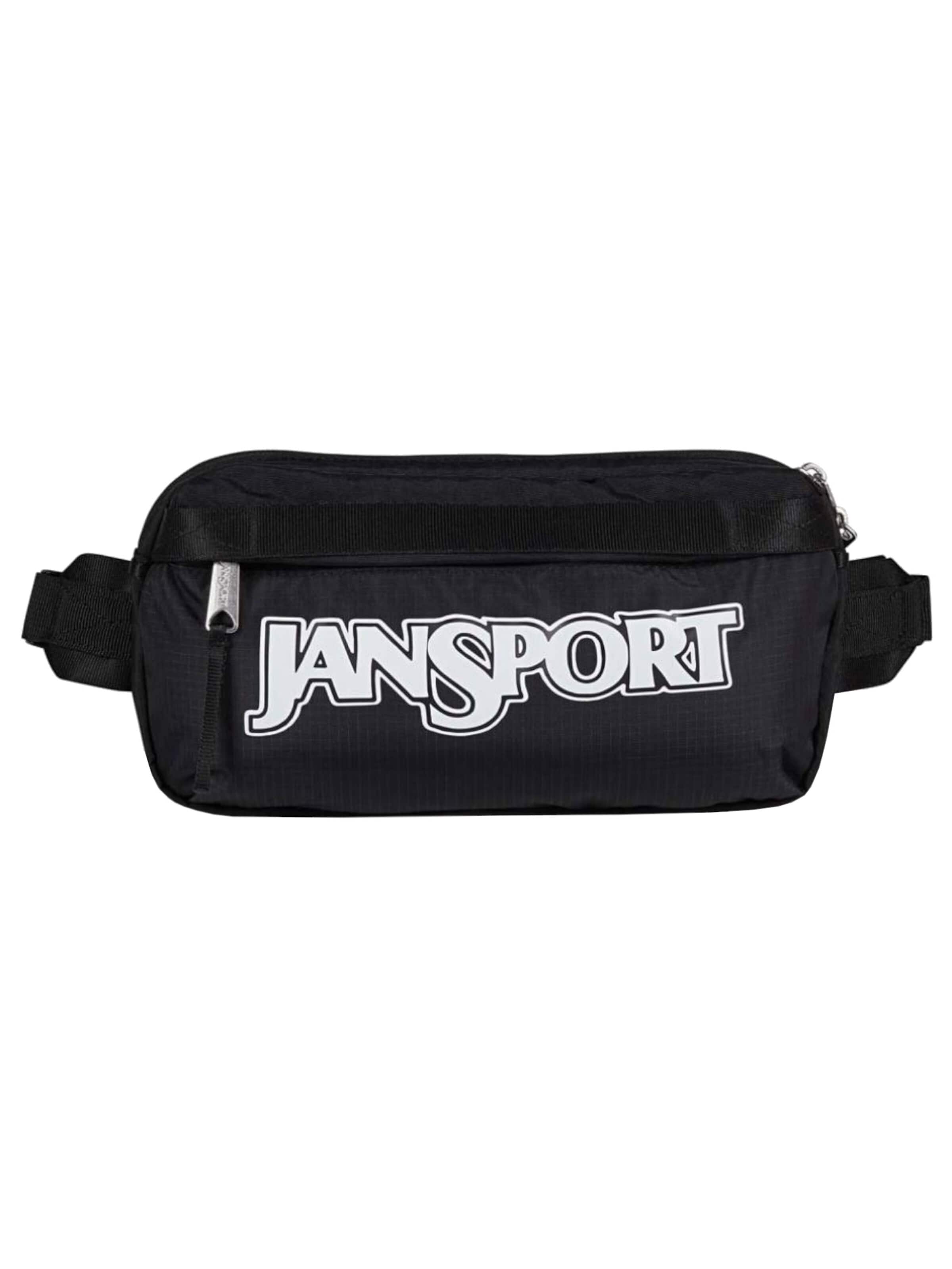 JANSPORT Sportgürteltasche 'Washington'‌‌‌‌‌‌‌ in Schwarz: Vorderseite