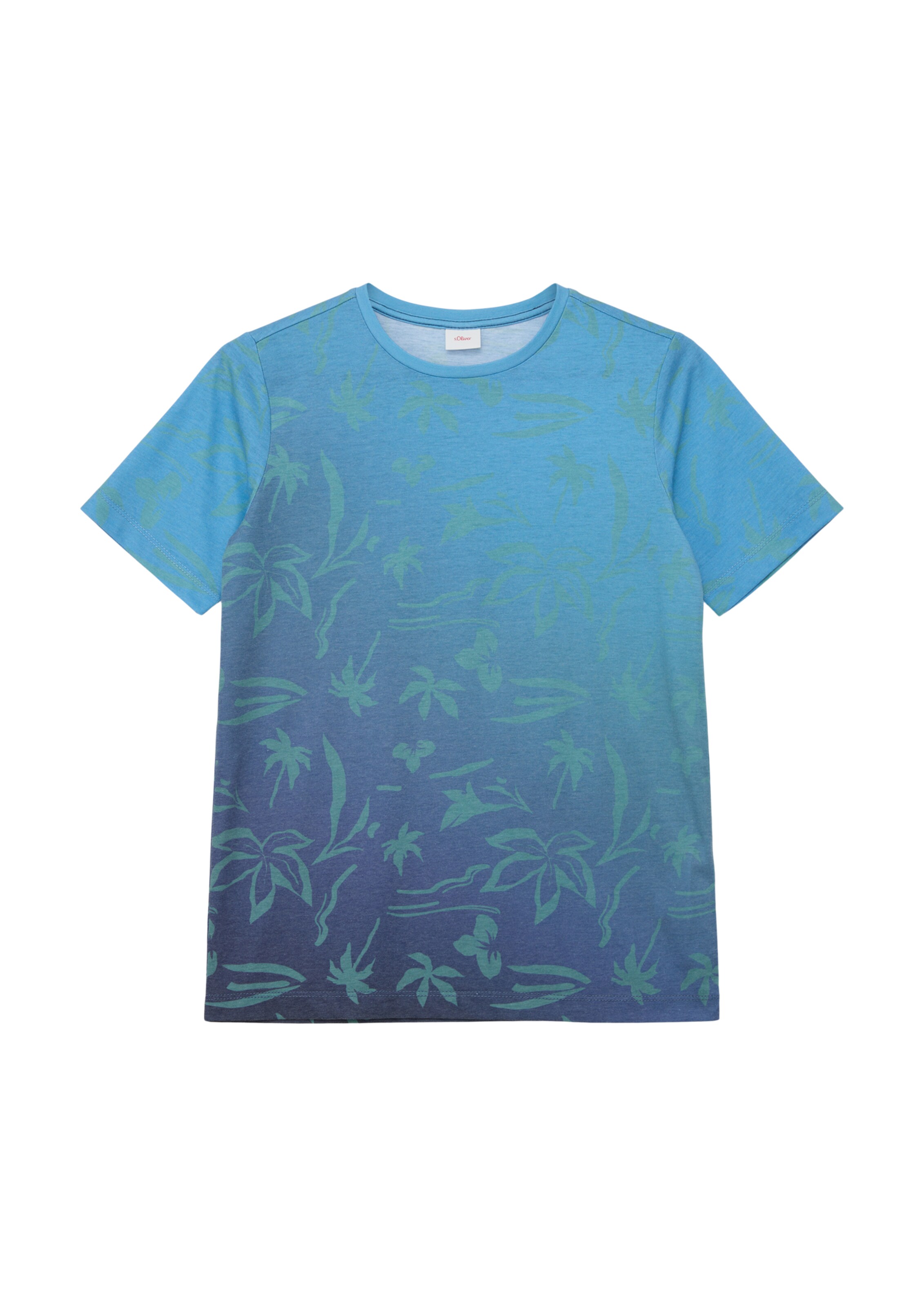 zils s.Oliver T-Krekls: no priekšpuses