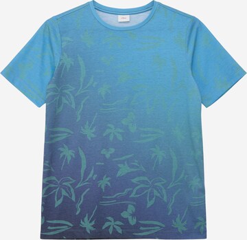 s.Oliver T-Shirt in Blau: predná strana