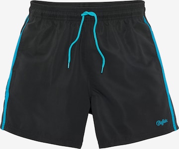 Pantaloncini da bagno di BUFFALO in nero: frontale