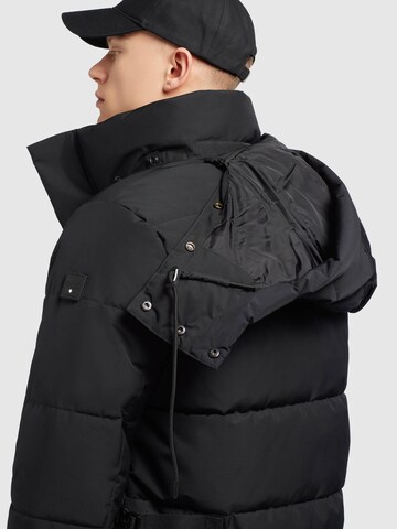 khujo Winter Parka 'Vivas2' in Black