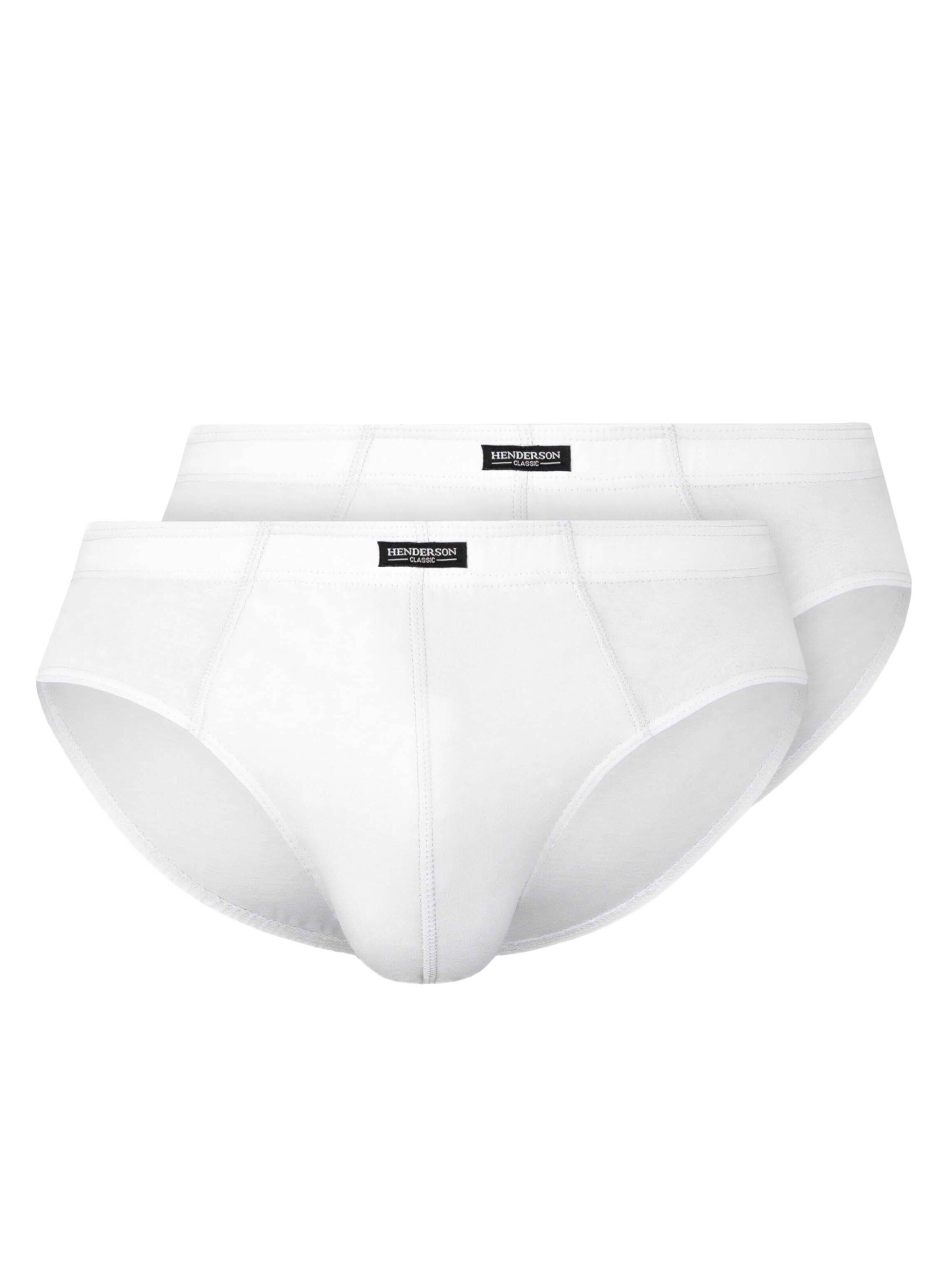 Henderson Slip 'Klassische Slips Doppelpack aus Baumwolle bequem atmungsaktiv Classic XXXXL'‌‌‌‌ in 4XL in weiß, Produktansicht