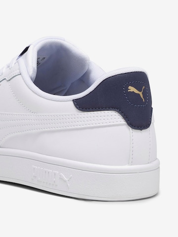 Baskets basses 'Smash 3.0' PUMA en blanc