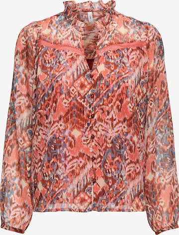 ONLY Bluse 'ONLVIKKI' in Orange: Vorderseite