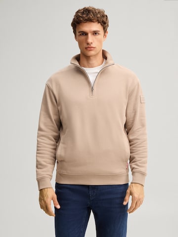 JOOP! Jeans Sweatshirt in Beige: front