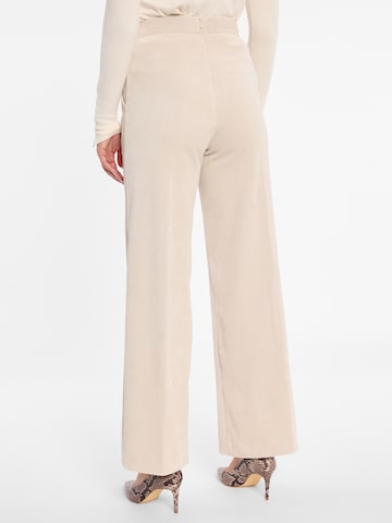 Ana Alcazar Wide leg Broek 'Adimy' in Wit