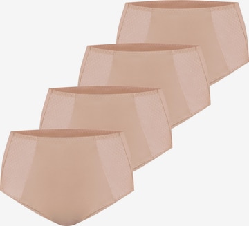 Nur Die - Cueca modeladora ' Formslip Daily Shape ' em bege: frente