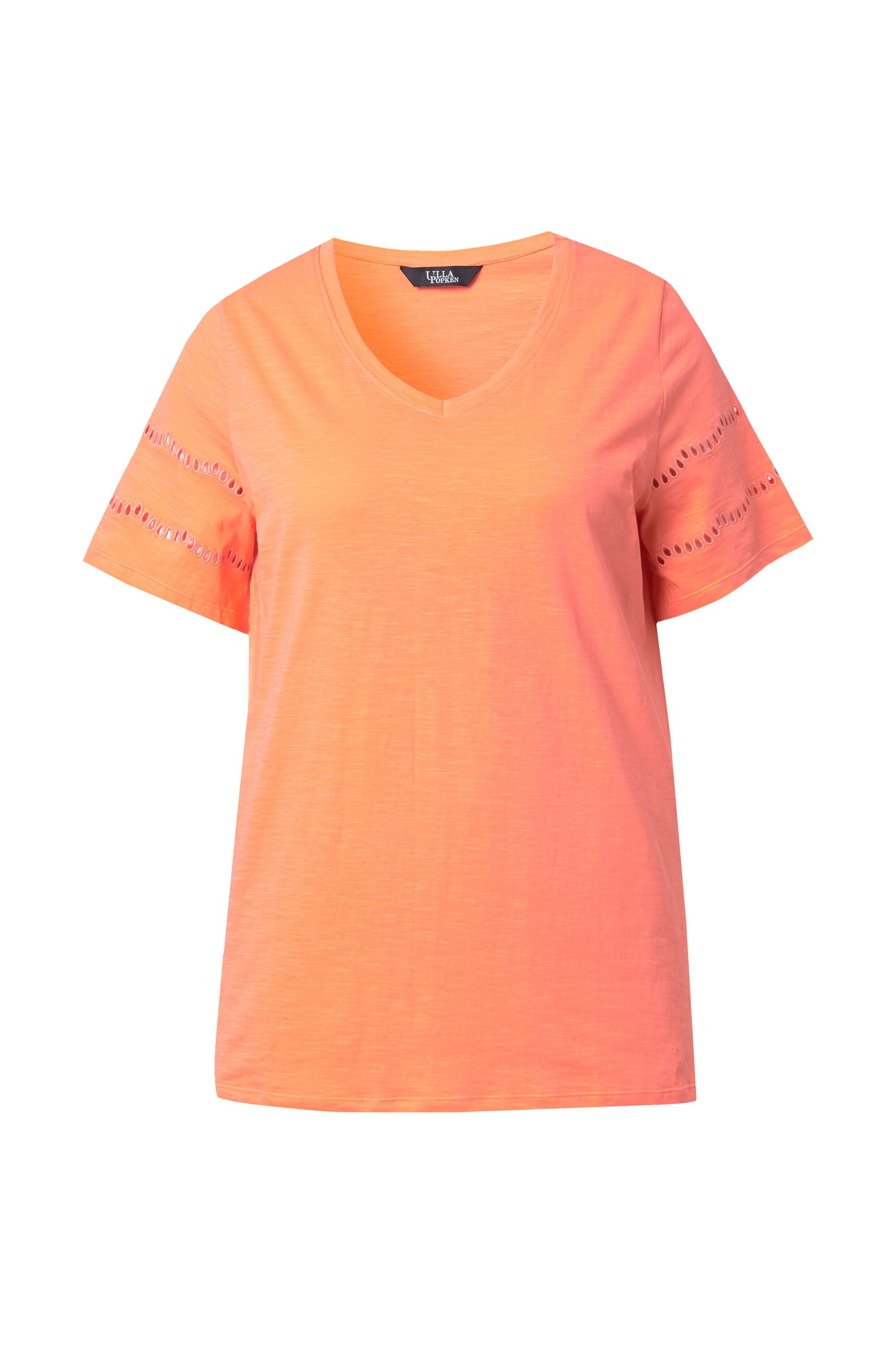 Ulla Popken Shirt in Oranje: voorkant