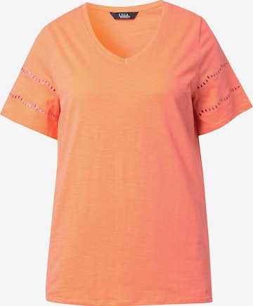 Ulla Popken Shirt in Oranje: voorkant