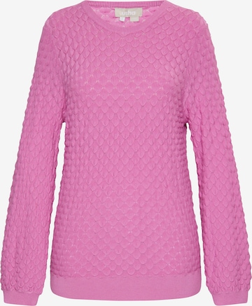 Pull-over Usha en rose : devant