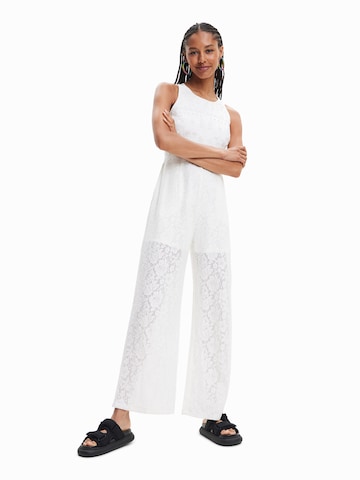 Desigual Jumpsuit 'Lua' i vit: framsida