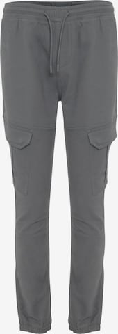 Threadbare lange Cargohose 'Garrix' in Grau: Vorderseite