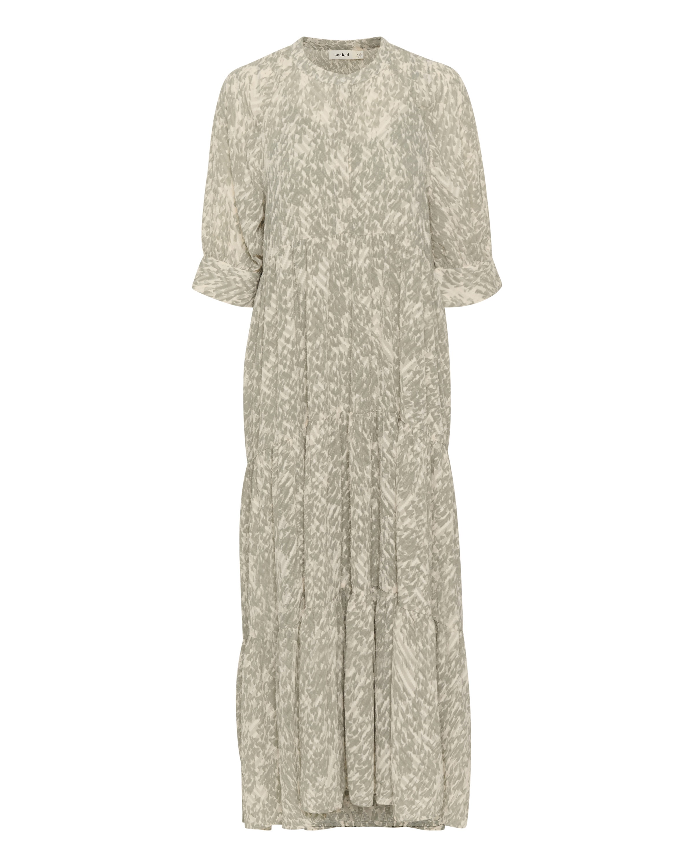 Abito 'Osaka' di SOAKED IN LUXURY in verde: frontale