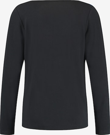 TAIFUN Majica | črna barva