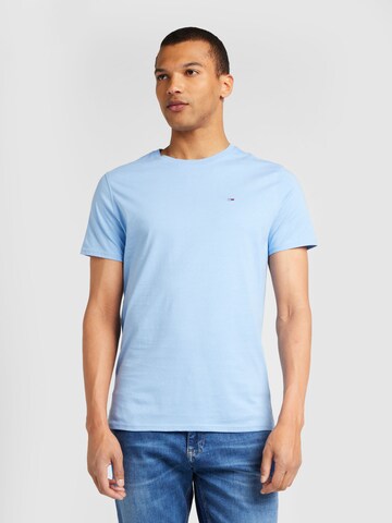 Tommy Jeans Shirt in Blauw: voorkant