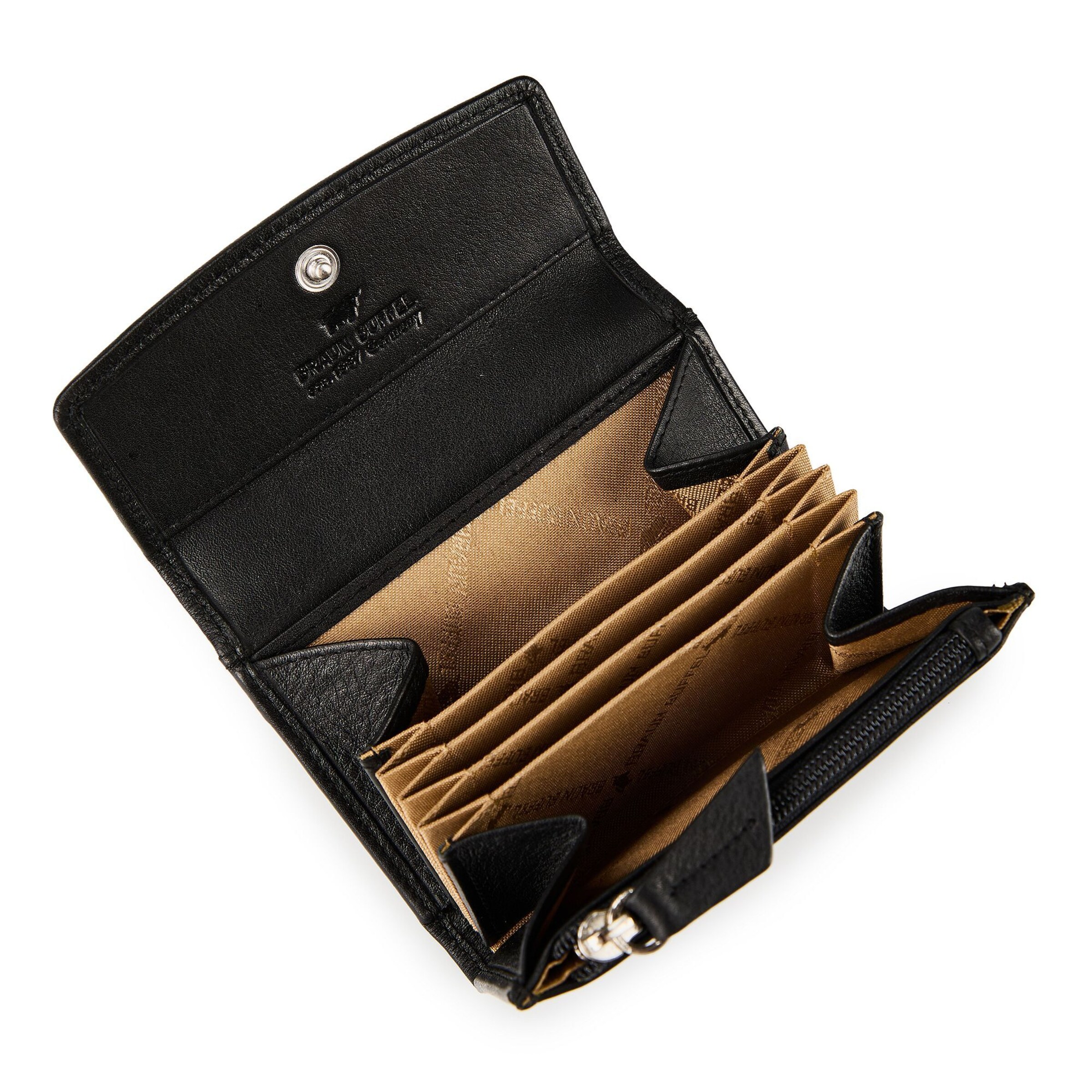 Braun Büffel Portemonnee ' RFID' in Zwart