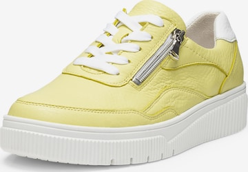 Sneaker bassa di VITAFORM in giallo: frontale