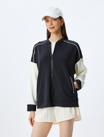 Koton Athletic Jacket in Black