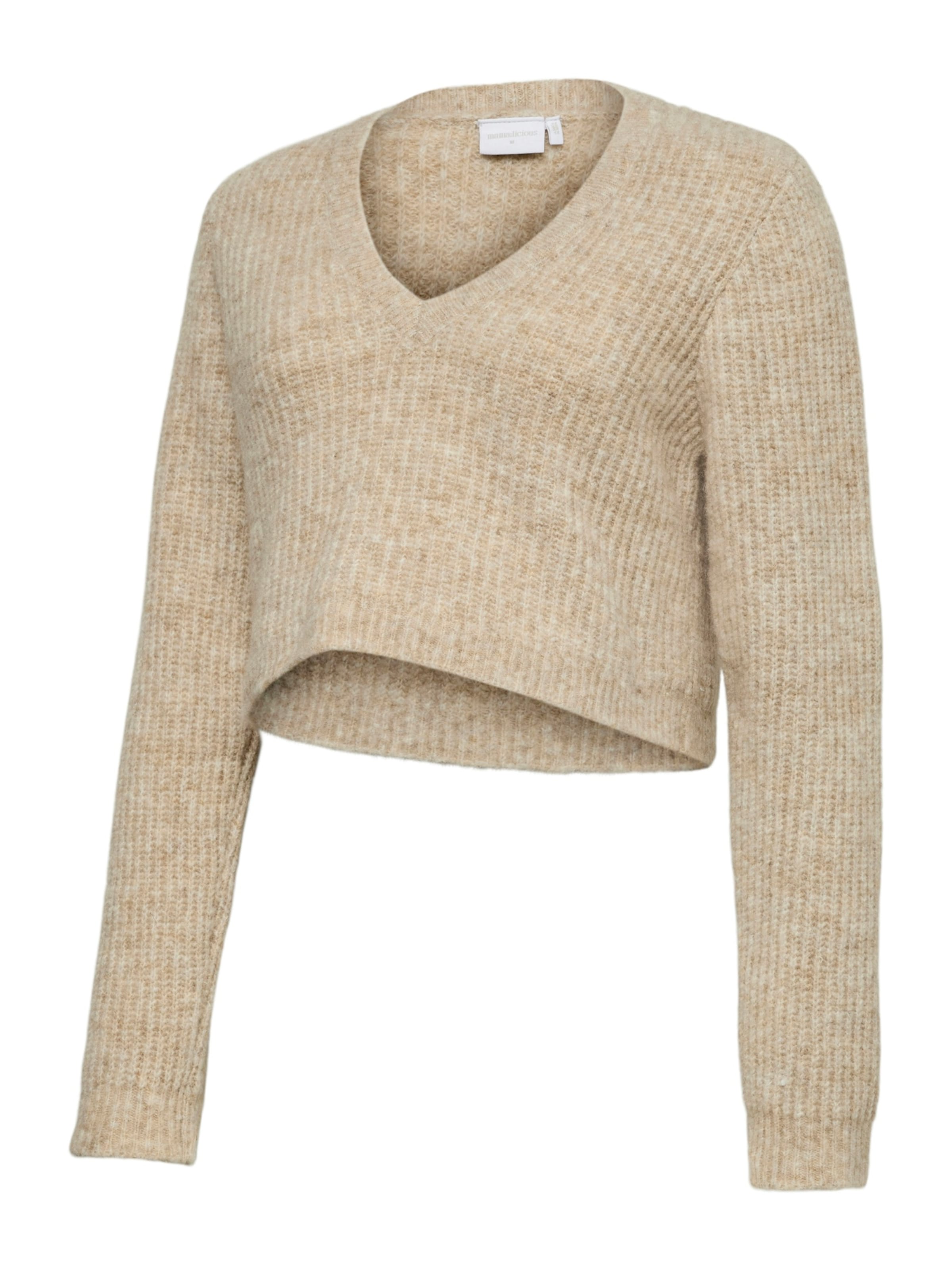 MAMALICIOUS - Jersey 'MLELLINOR' en gris: frente