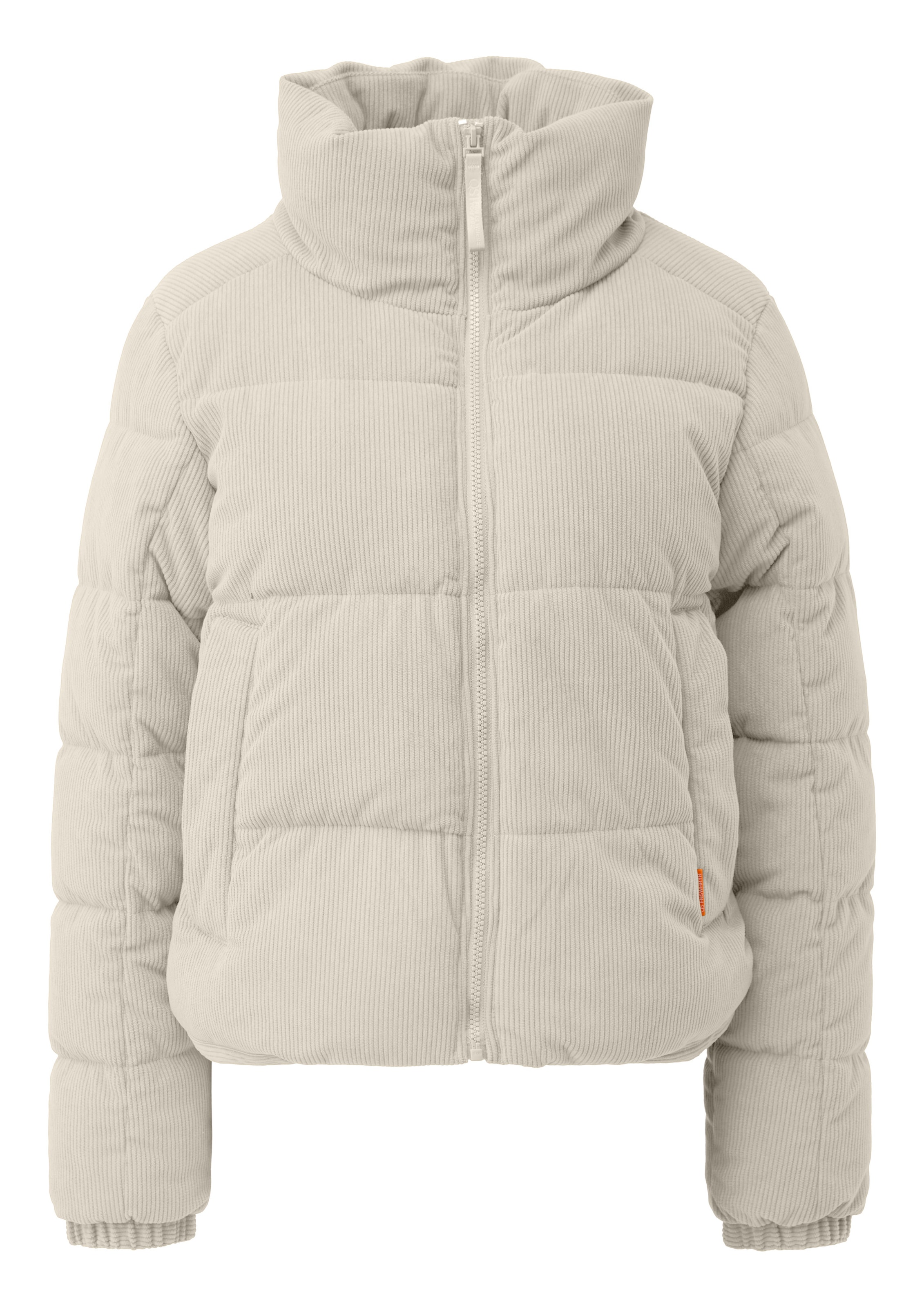 QS Winter Jacket in Beige: front