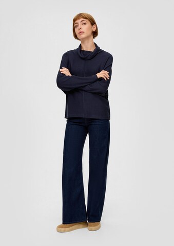 Sweat-shirt s.Oliver en bleu