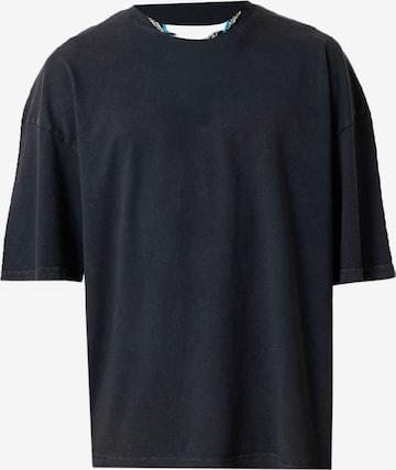 Tricou de la VAMOS CLO pe negru: față