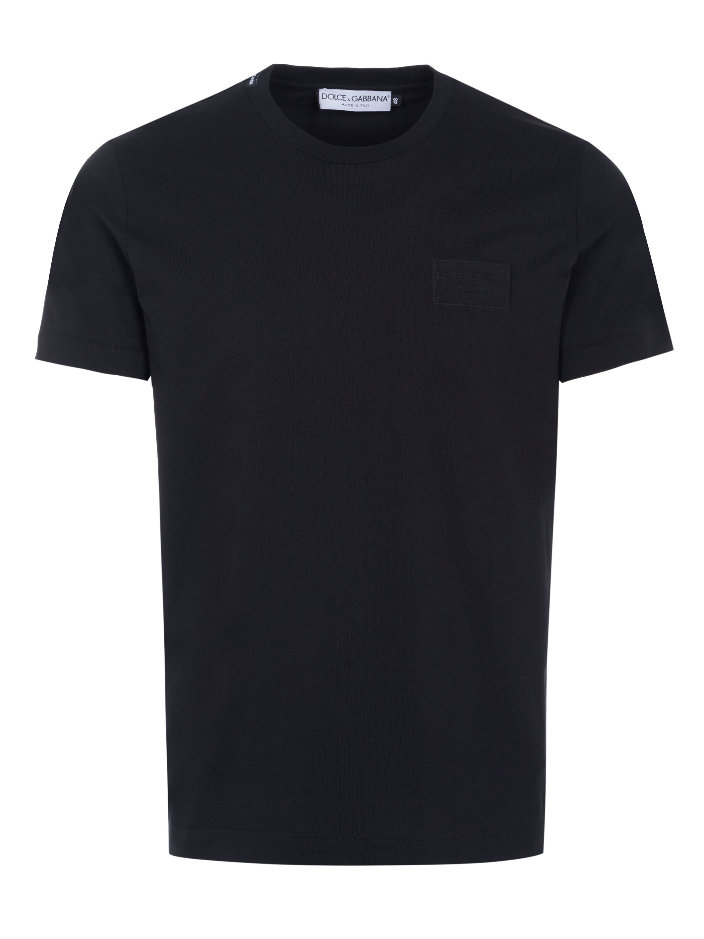 DOLCE & GABBANA Sweatshirt in Black: front