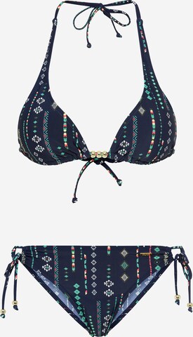 Bikini 'Inka' di BUFFALO in blu: frontale