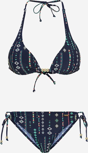 tengerészkék / zöld / rózsaszín / fehér BUFFALO Bikini 'Inka', Termék nézet