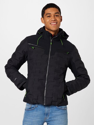 ICEPEAK Outdoor jacket 'EMMET' in Black: front