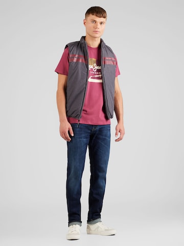 Pepe Jeans - Camiseta 'MELBOURNE' en lila