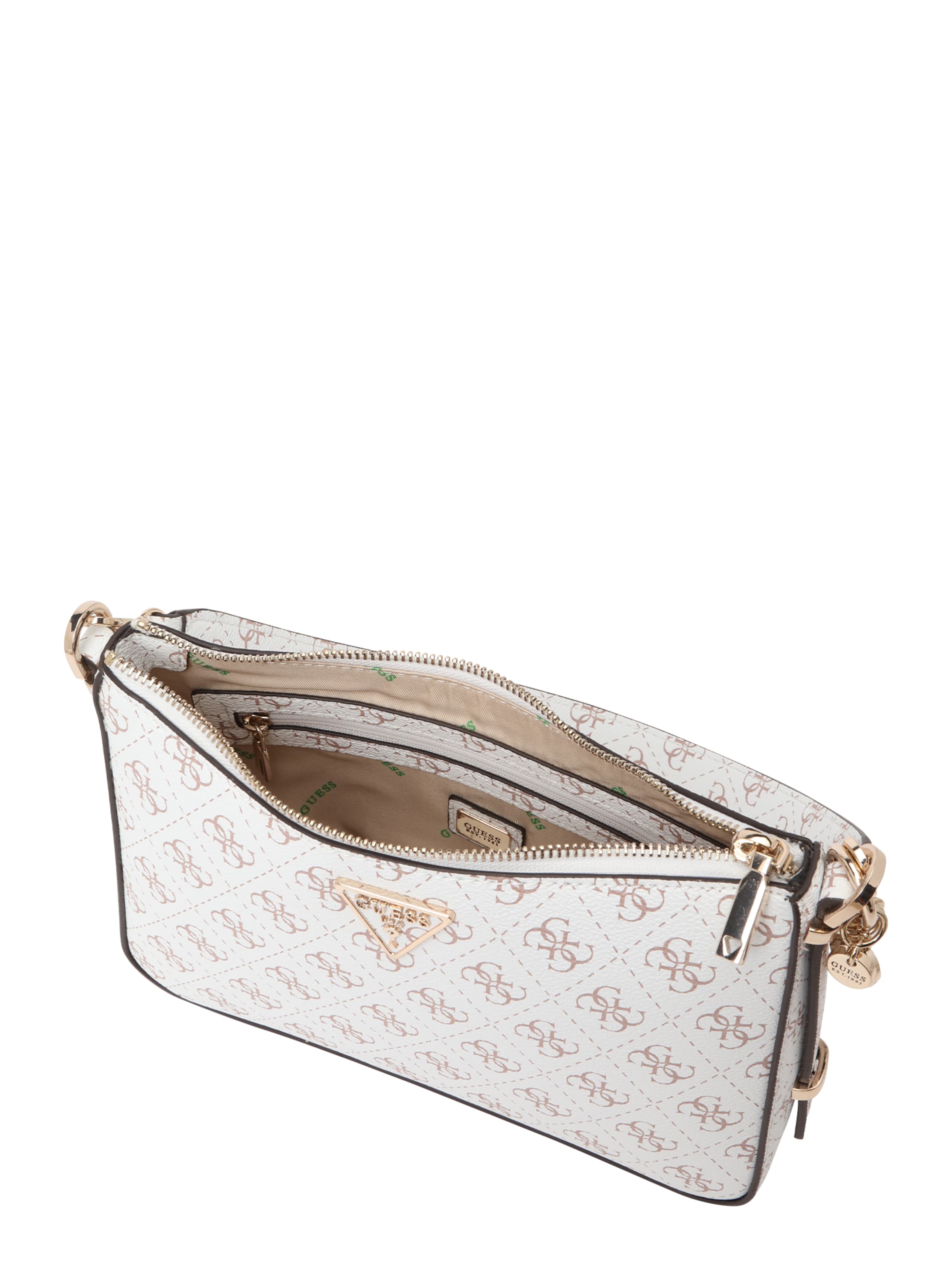 GUESS - Mala de ombro 'Erica' em bege