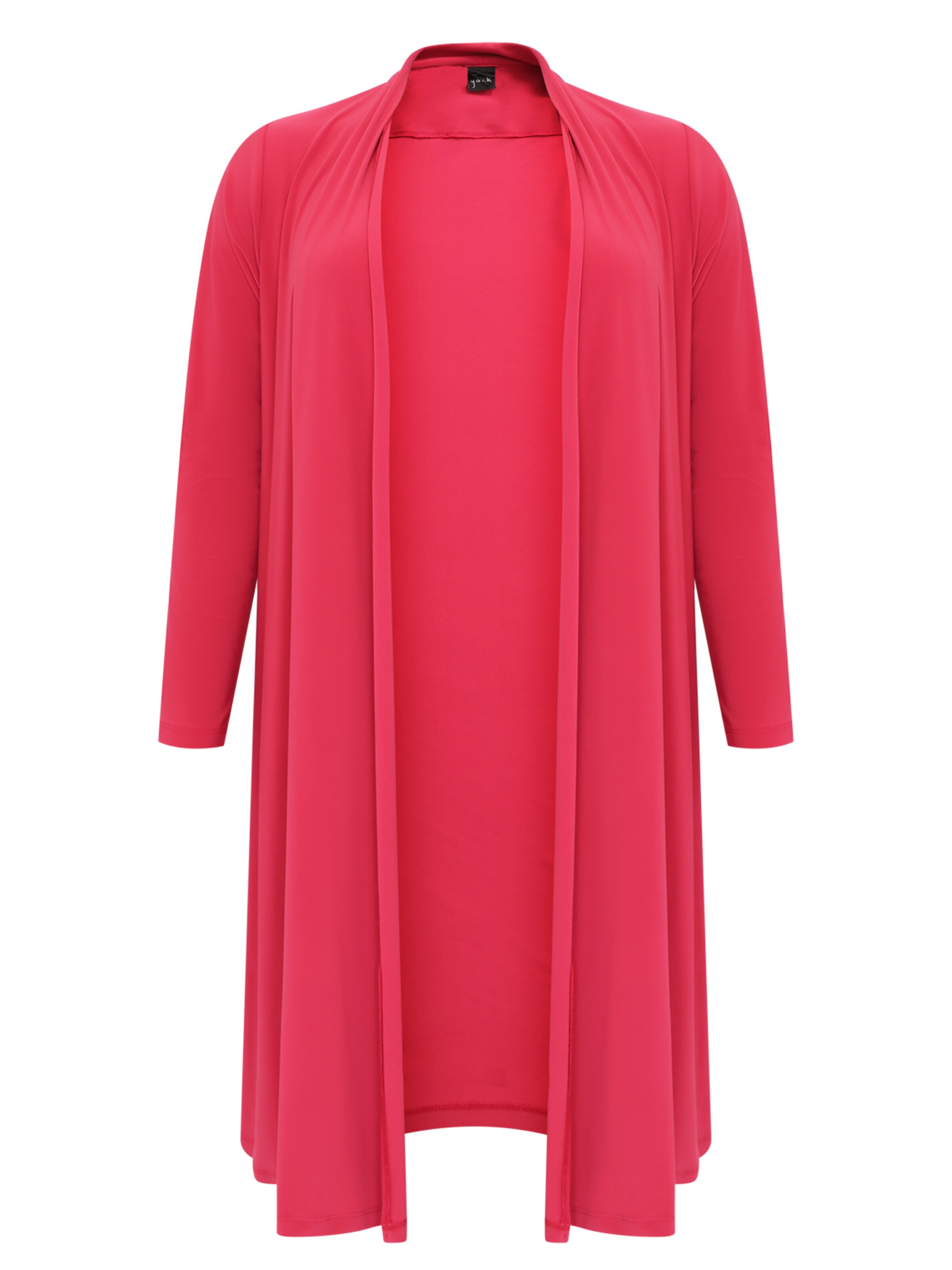 YOEK Knit cardigan ' DOLCE ' in Pink: front