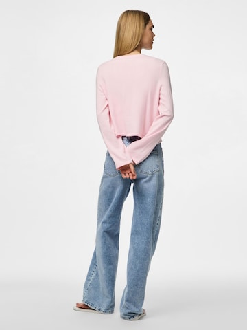 PIECES Knit cardigan 'PCOrina' in Pink
