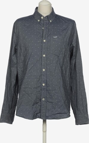 HOLLISTER Button Up Shirt in L in Grey: front