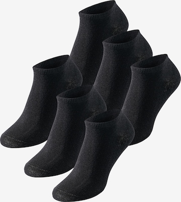 uncover by SCHIESSER Ankle Socks in Black: front