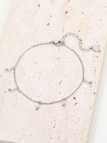 Hey Happiness Fußschmuck 'Cinque' in Silber