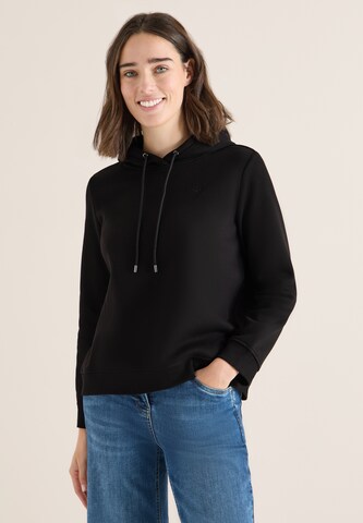 CECIL Sweatshirt in Black: front