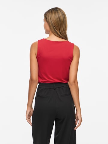VILA Top 'VIKENZA' in Rood