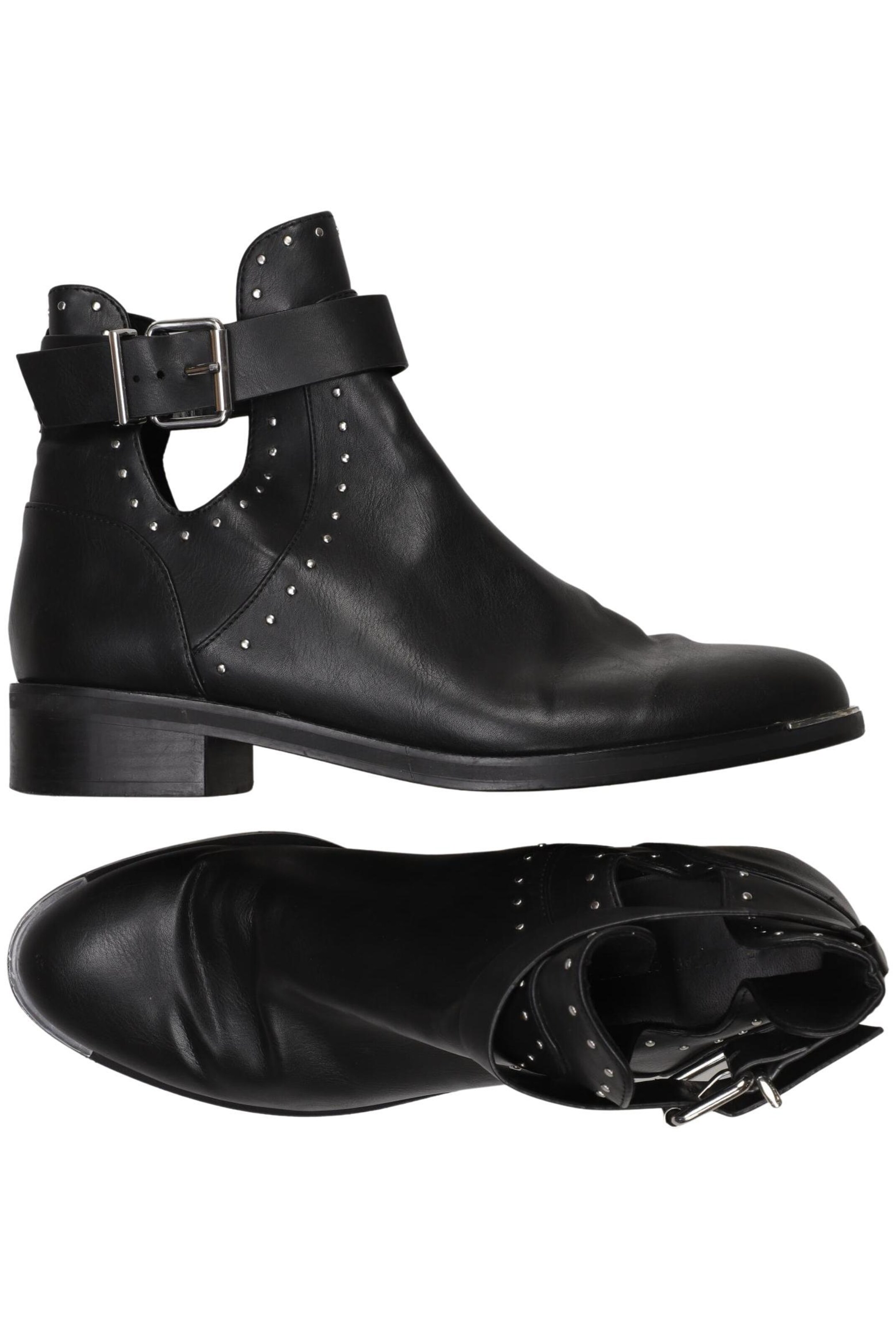 Pull&Bear Stiefelette 39 in Schwarz: Vorderseite